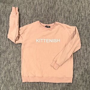 Kittenish Blush Pink Pullover